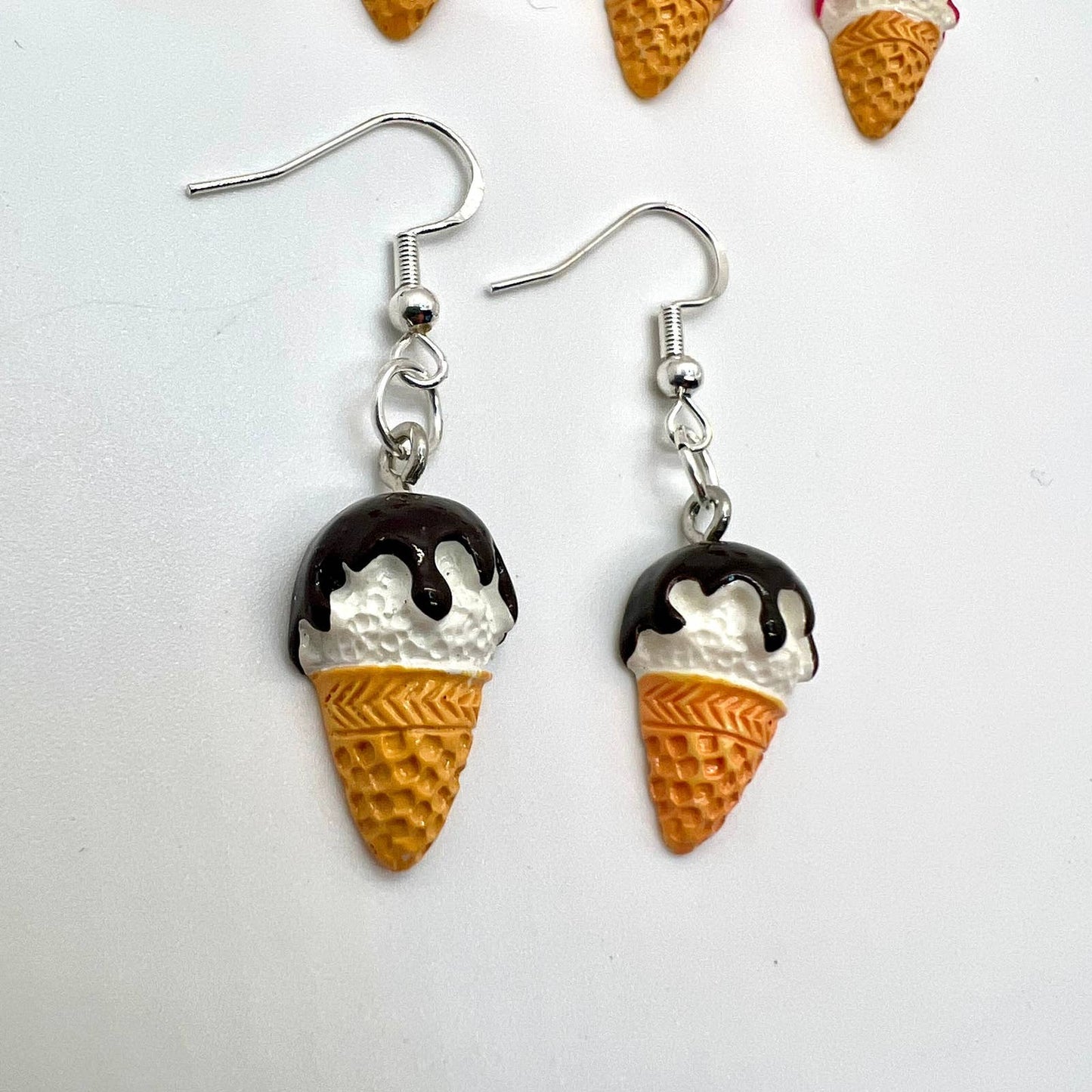 Ice Cream Cone Earrings
