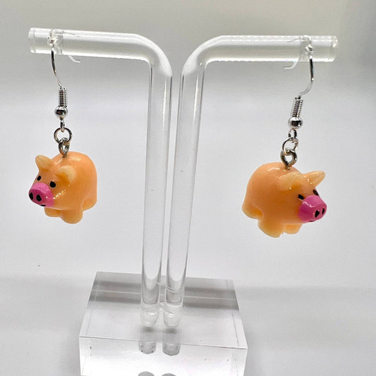 Pig Earrings