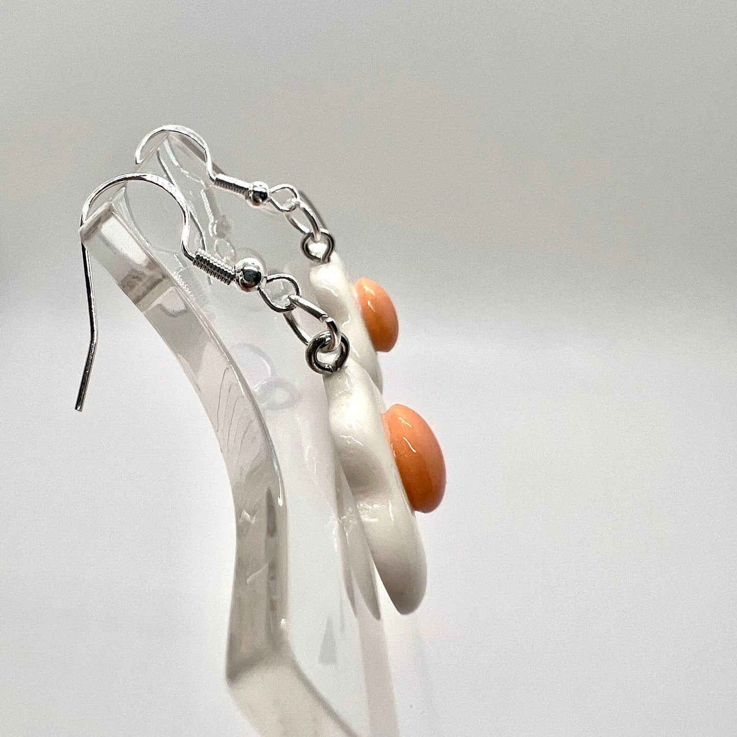 Fried Egg Earrings