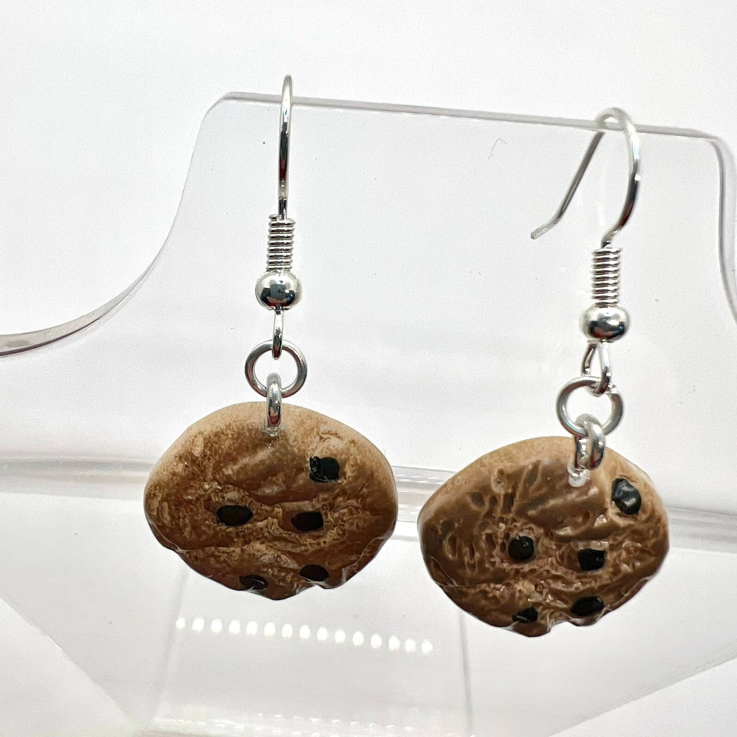 Chocolate Chip Cookie Earrings
