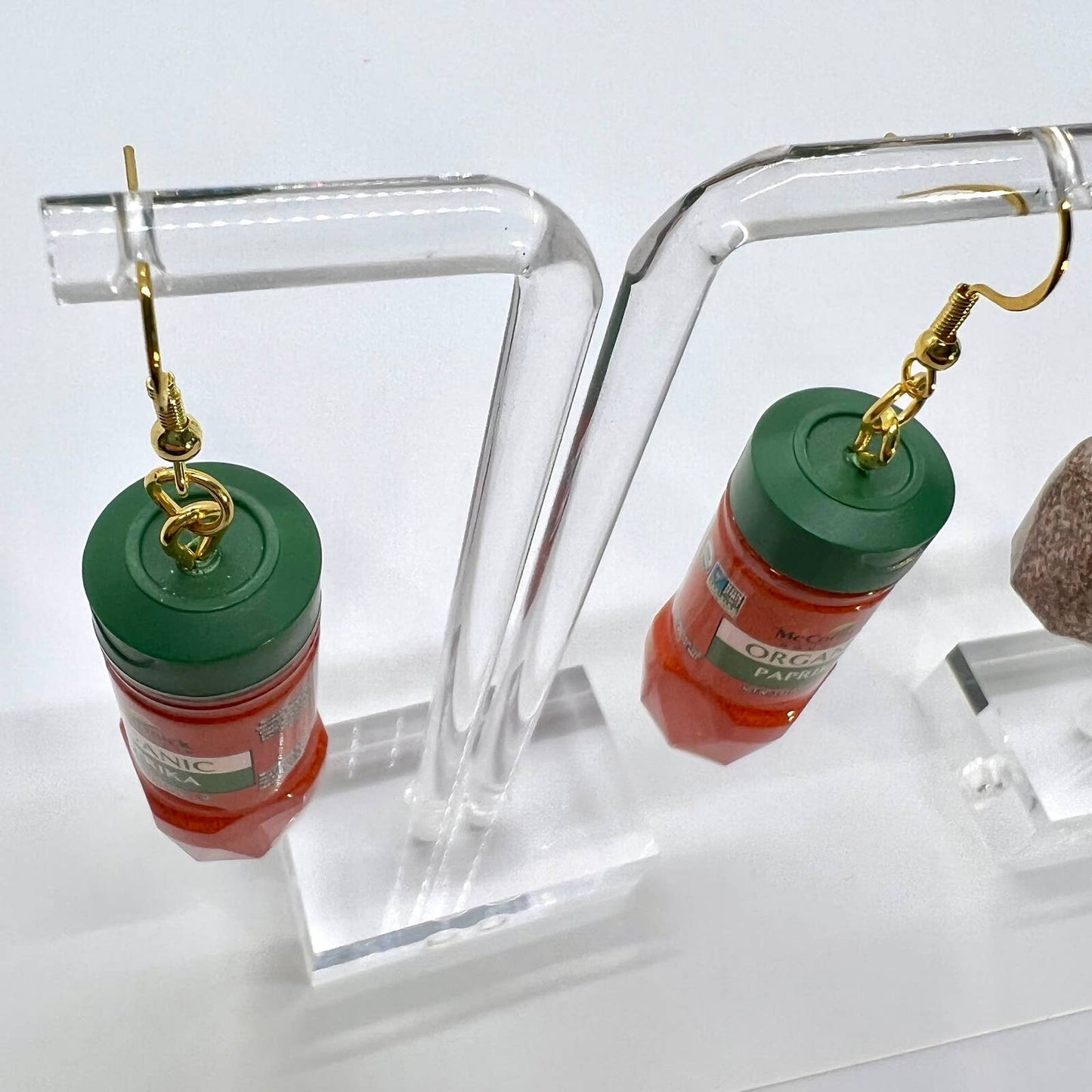 Spice Earrings - Thyme & Paprika