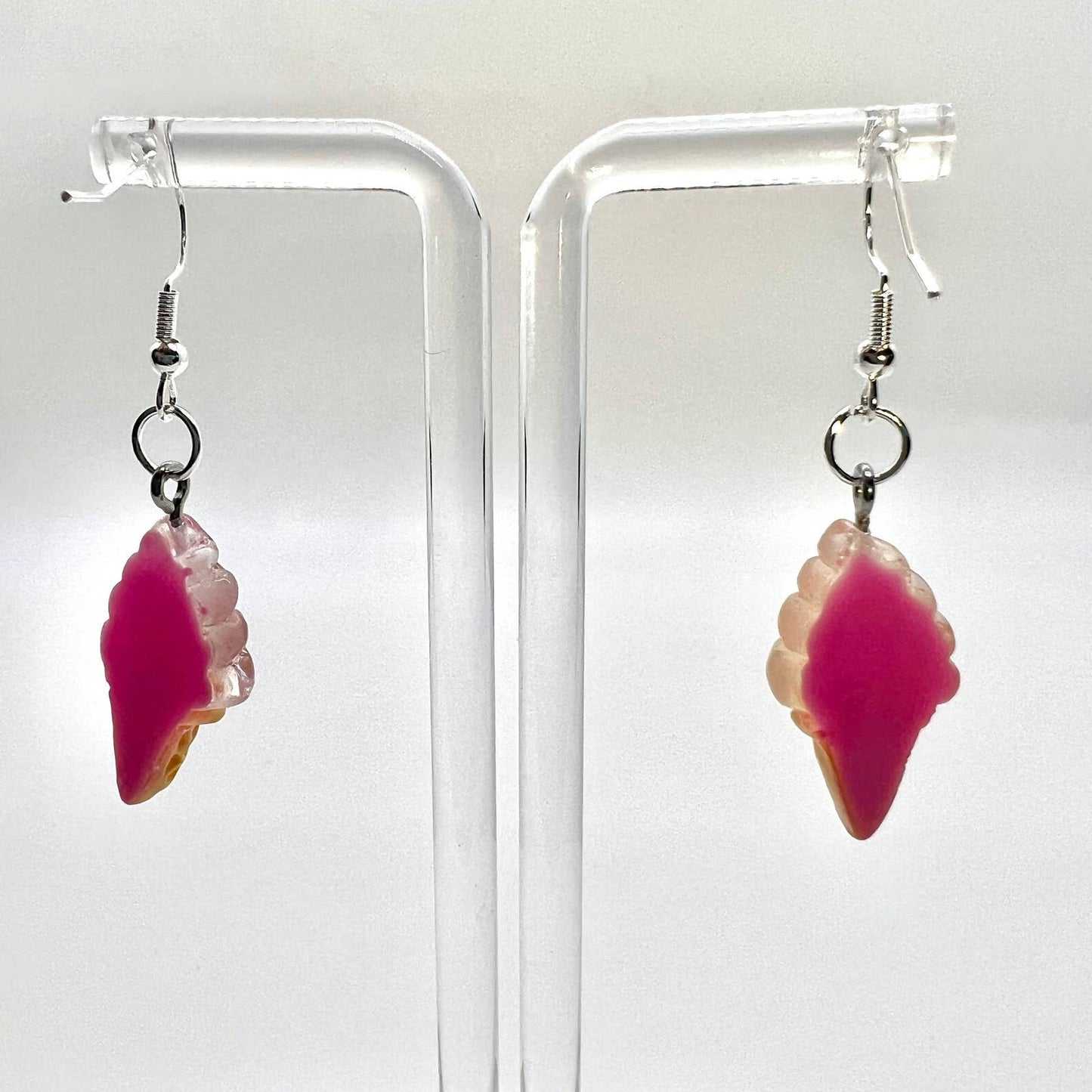 Pink Ice Cream Earrings