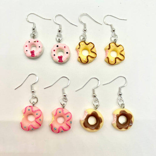Sprinkle Donut Earrings