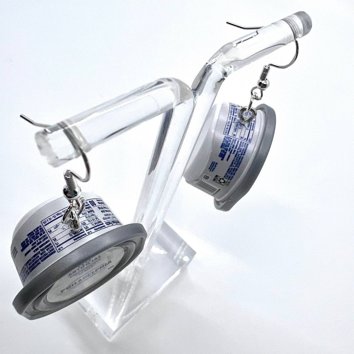 Philadelphia Cream Cheese Earrings