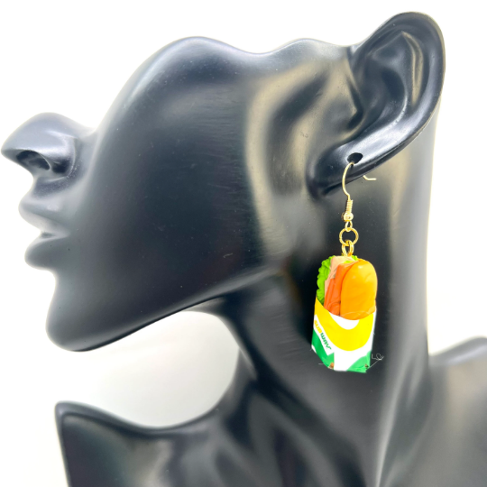 Subway Sandwich Earrings