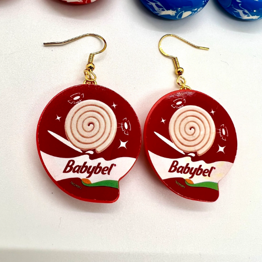 Babybel Cheese Earrings