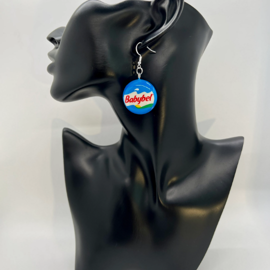 Babybel Cheese Earrings