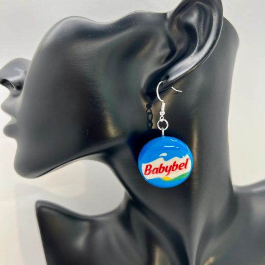 Babybel Cheese Earrings