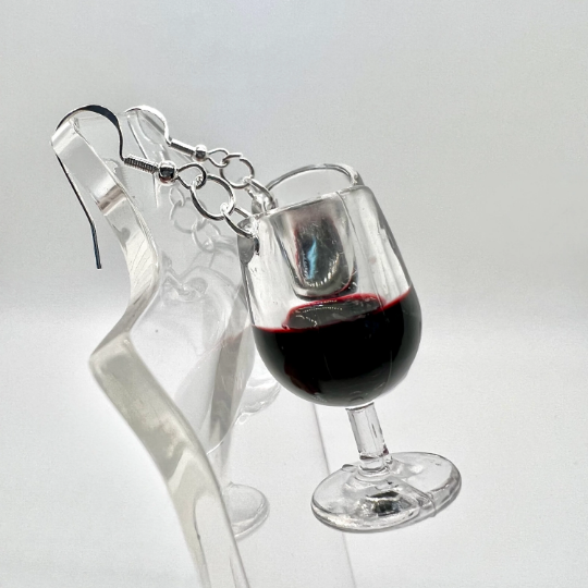 Wine Glass Earrings