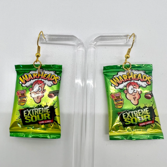 War Heads Earrings