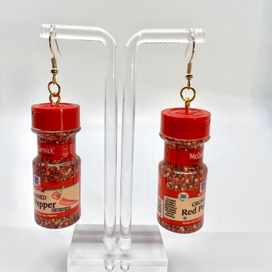 McCormick Red Pepper Spice Earrings