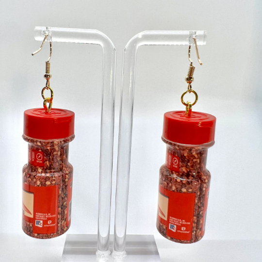 McCormick Red Pepper Spice Earrings