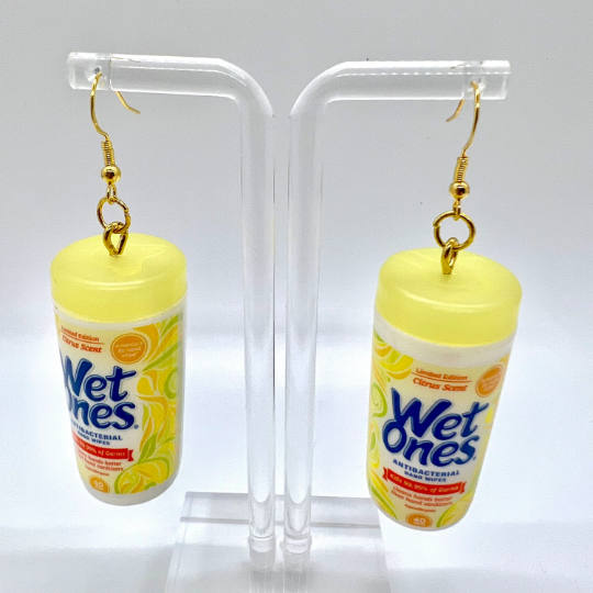 Wet Ones Wipes Earrings