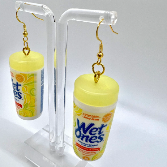 Wet Ones Wipes Earrings