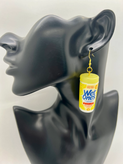 Wet Ones Wipes Earrings