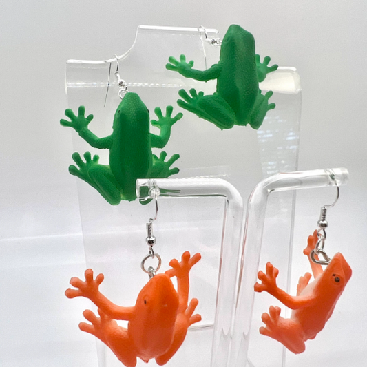 Tree Frog Earrings