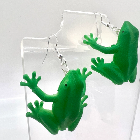 Tree Frog Earrings