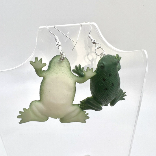Bull Frog Earrings
