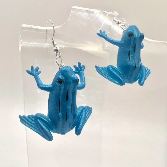 Bull Frog Earrings