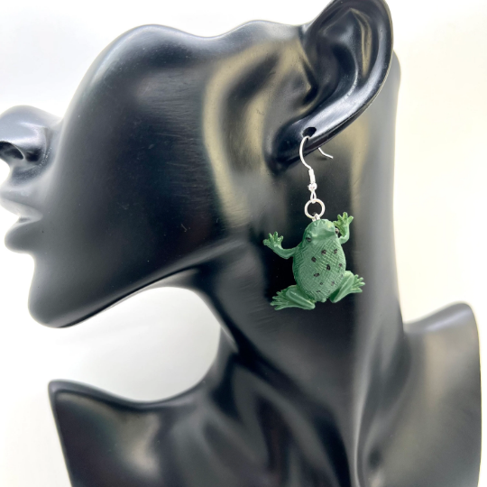 Bull Frog Earrings