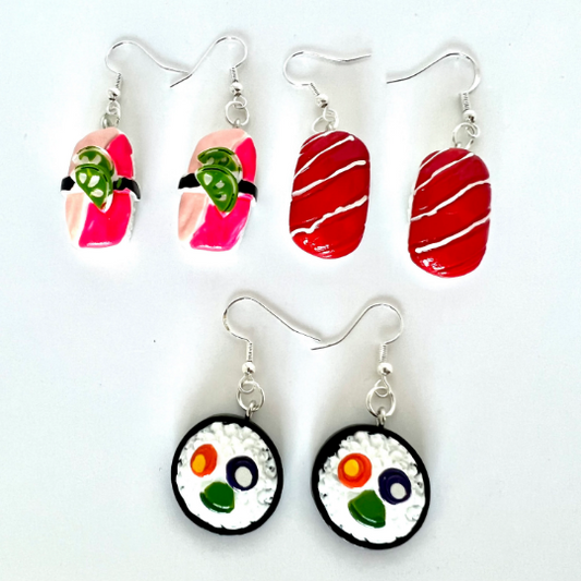 Sushi Earrings
