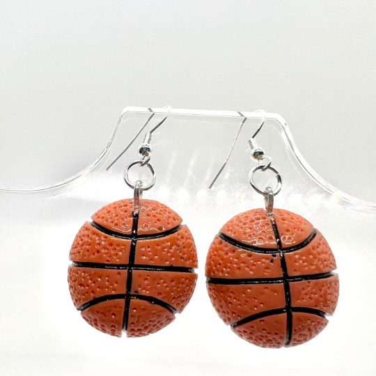 Basketball Earrings