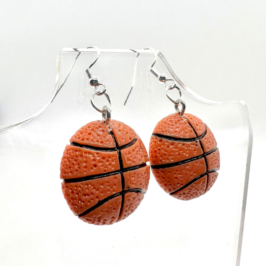 Basketball Earrings