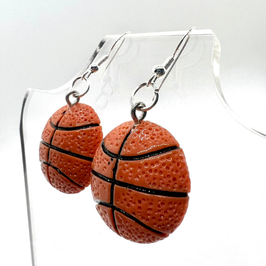 Basketball Earrings