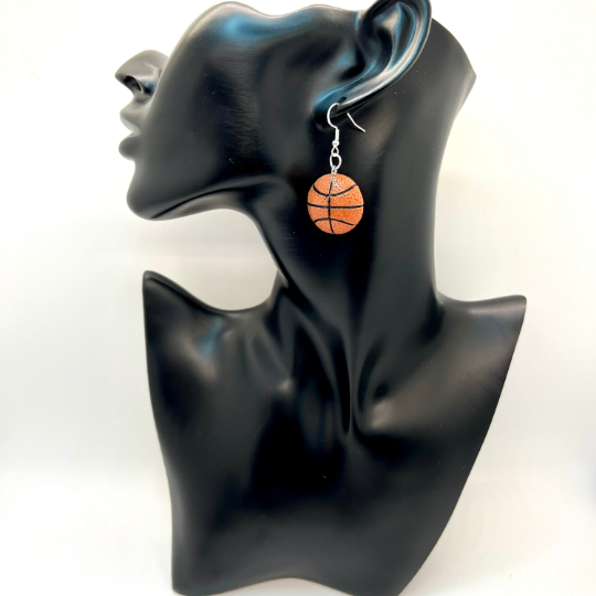 Basketball Earrings
