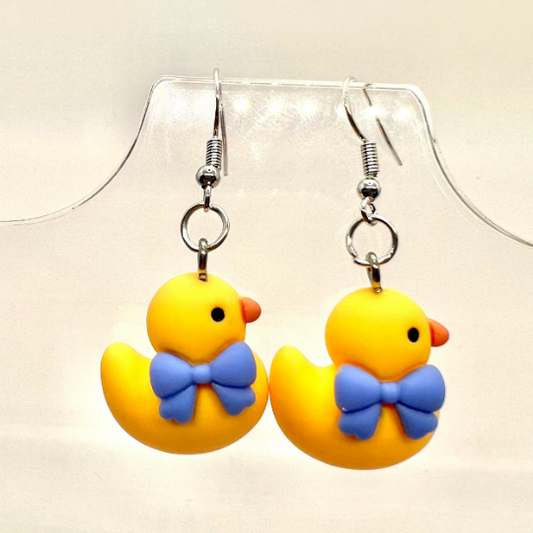 Rubber Duck Earrings