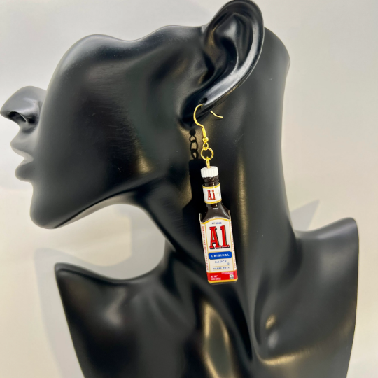 A1 Steak Sauce Earrings