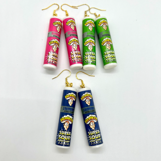 War Heads Candy Earrings