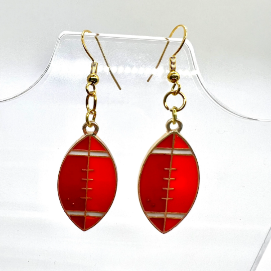 Football Earrings