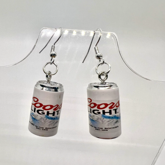 Coors Light Earrings