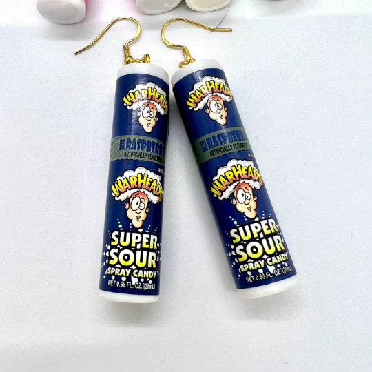 War Heads Candy Earrings