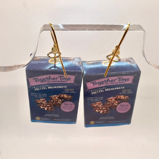 Honey Maid Graham Cracker Earrings