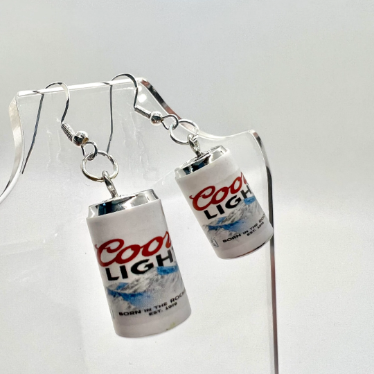 Coors Light Earrings