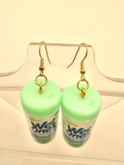 Wet Ones Wipes Mini Brands Earrings