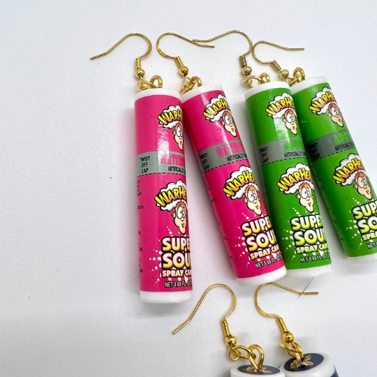 War Heads Candy Earrings