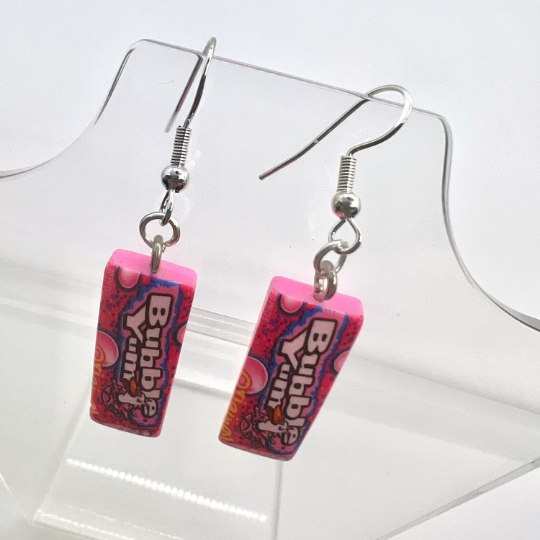 Bubble Yum Gum Earrings