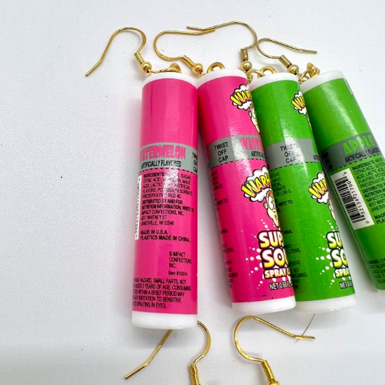 War Heads Candy Earrings