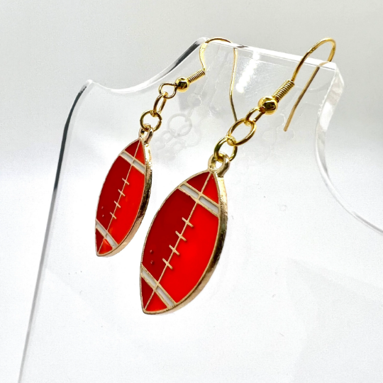 Football Earrings
