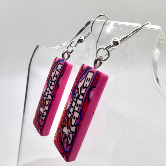 Bubble Yum Gum Earrings