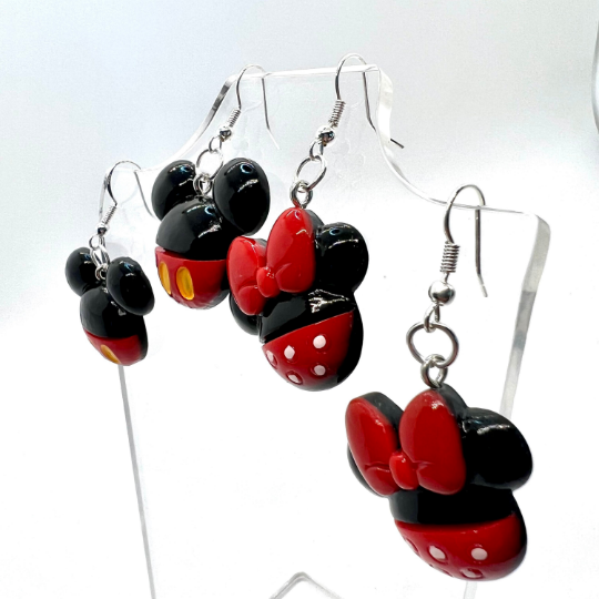 Mickey & Minnie Mouse Earrings