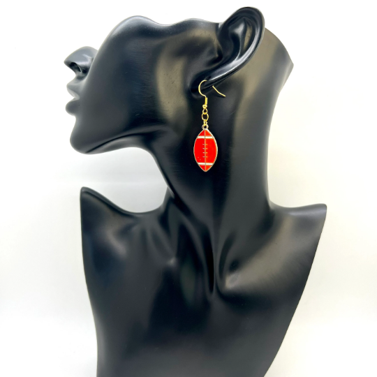 Football Earrings