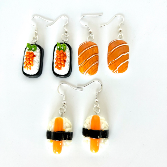 Sushi Earrings
