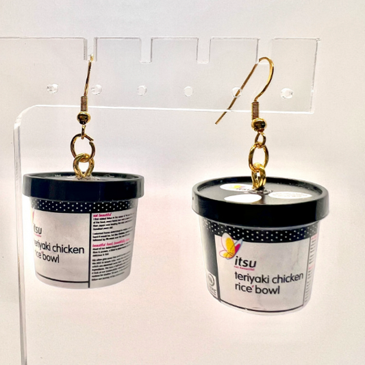 Itsu Teriyaki Bowl Earrings