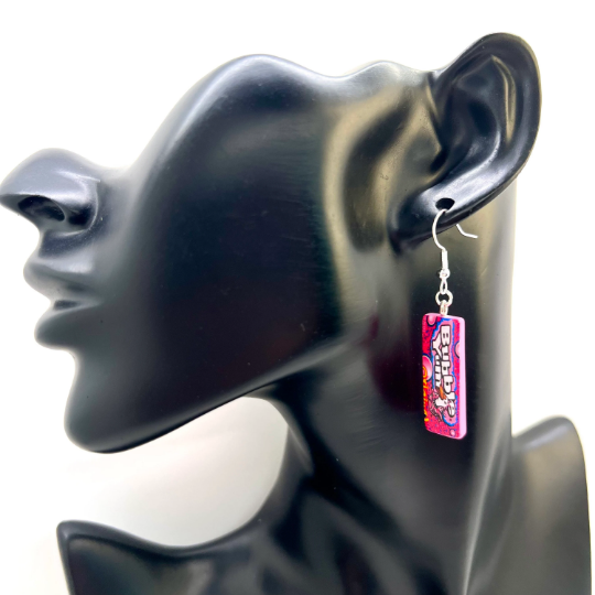 Bubble Yum Gum Earrings