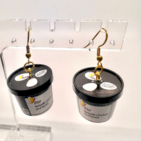 Itsu Teriyaki Bowl Earrings