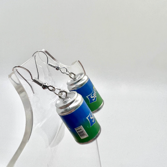 Sprite Can Earrings